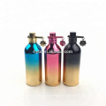 20ml 50ml 100ml UV Coating Perfume aluminium bottle for perfume body spray